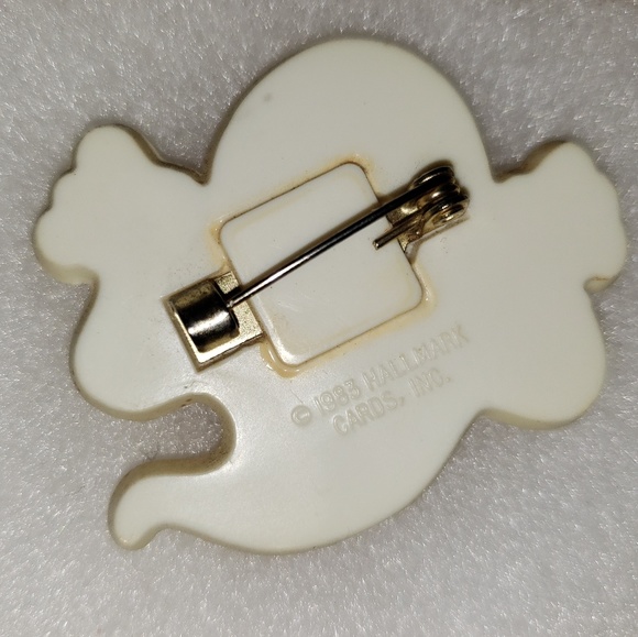 Hallmark Vintage Sparkle Ghost Pin - Picture 2 of 2